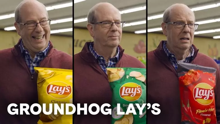 Lay’s time-loop ads inspired by ‘Groundhog Day’ take over ABC