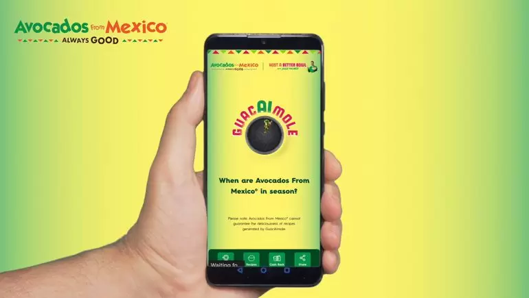 Avocados From Mexico generates guacamole recipes with new AI tool